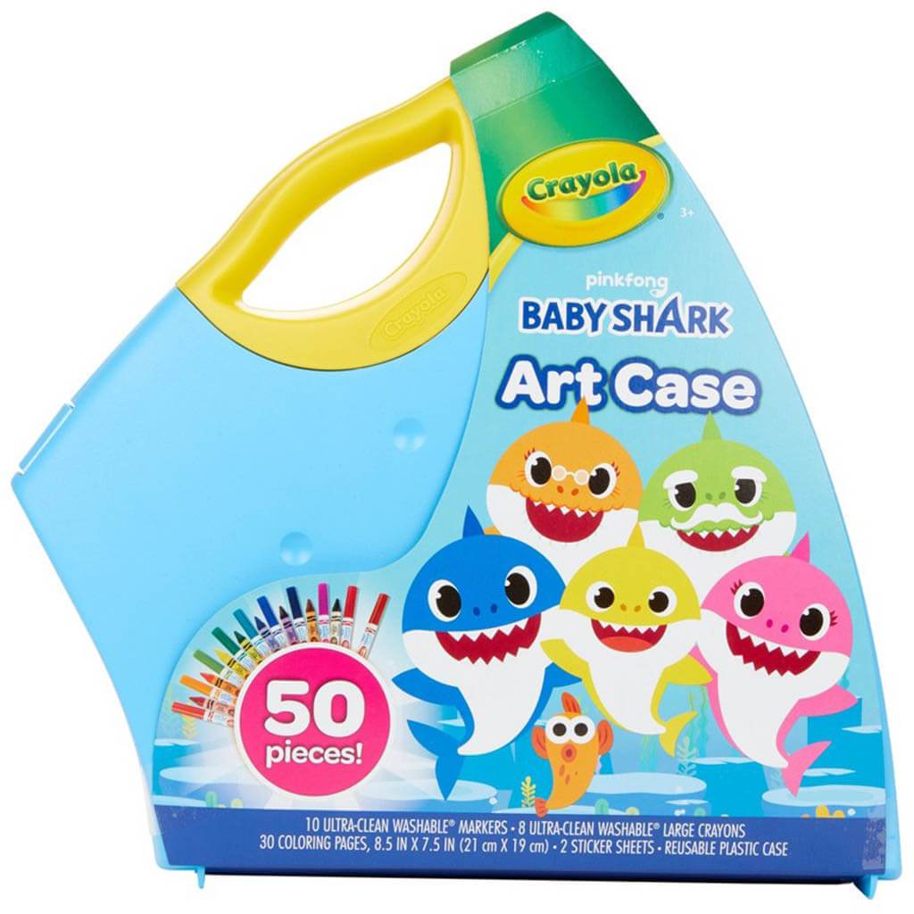 Crayola Baby Shark Art Set Washable