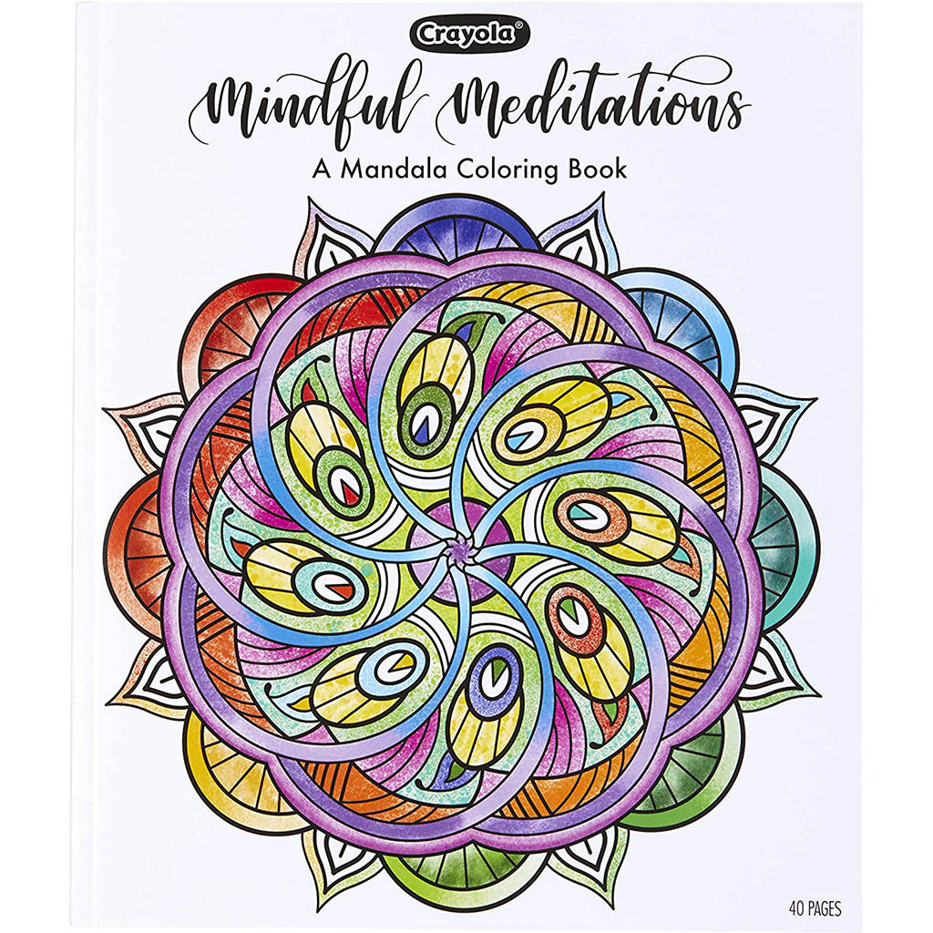 Crayola Mindful Mediations Mandala Coloring Book