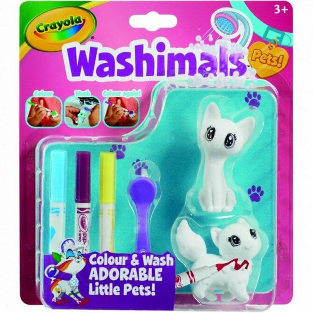 Crayola Washimals Pets Blister Pack Cats
