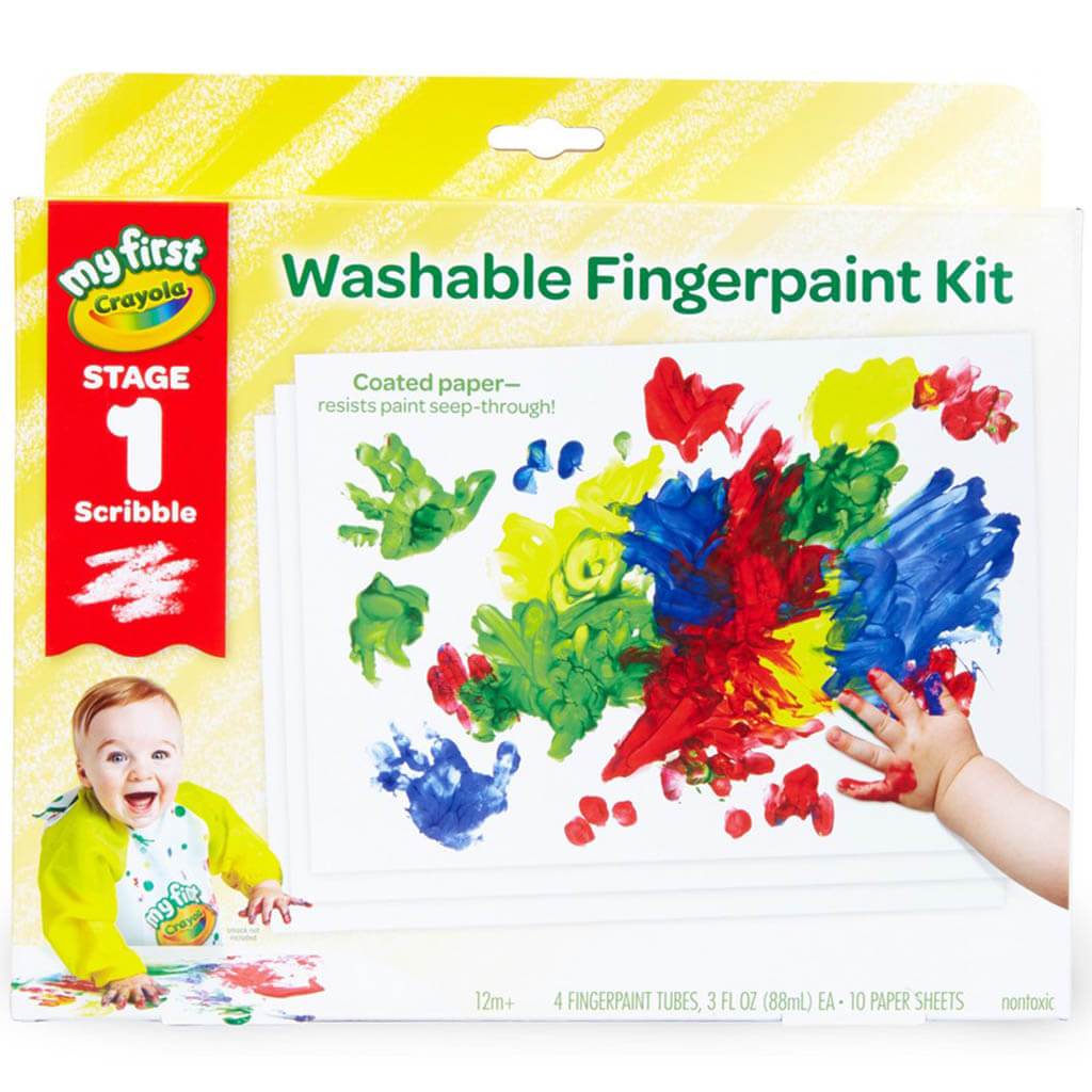 My First Finger Paint Toddlers Painting Paper
