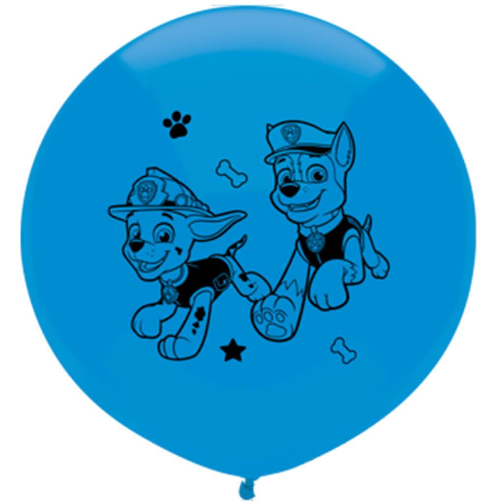 Blue Paw Patrol Latex Balloon 3ct, 17in