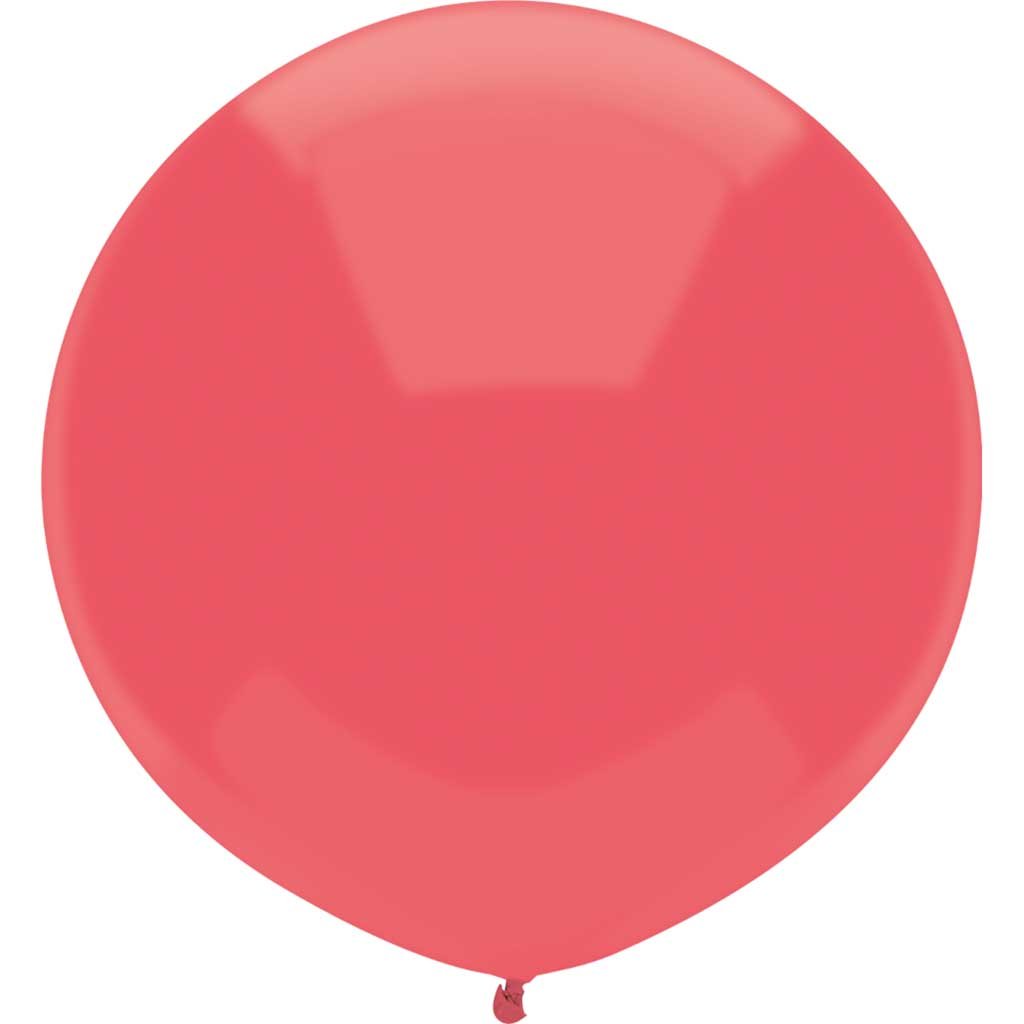 Latex Balloon Watermelon Red 3ct, 17in