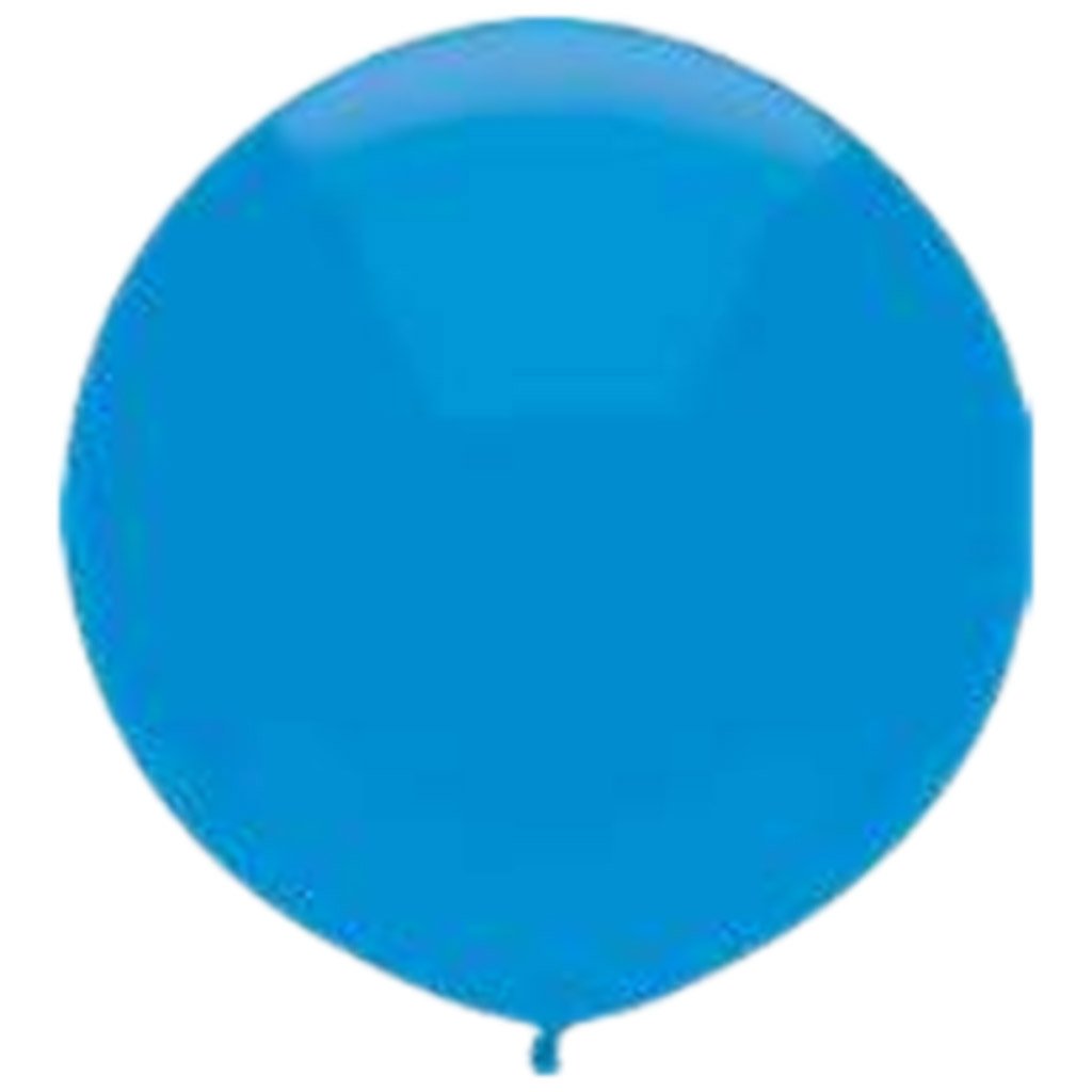 Latex Balloon Bright Blue 3ct, 17in