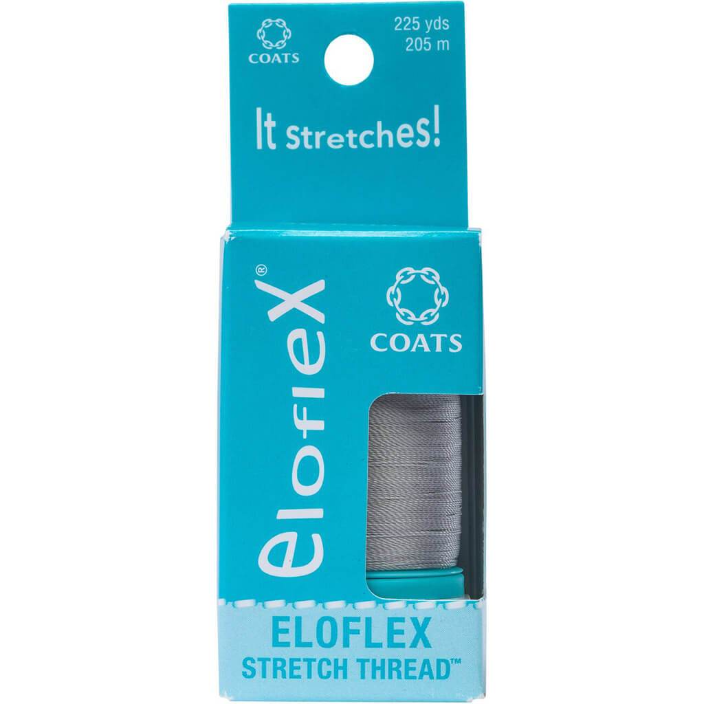 Eloflex Stretch Thread 225yd Box Gray