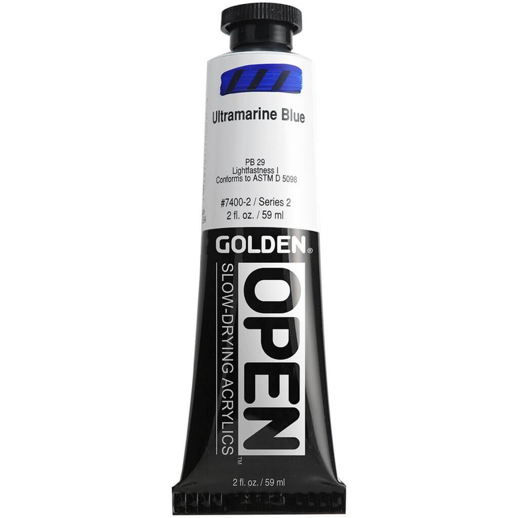 Golden Open Acrylic 2oz Series 2 Ultramarine Blue