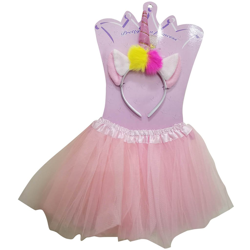 Pink Unicorn Tutu Set