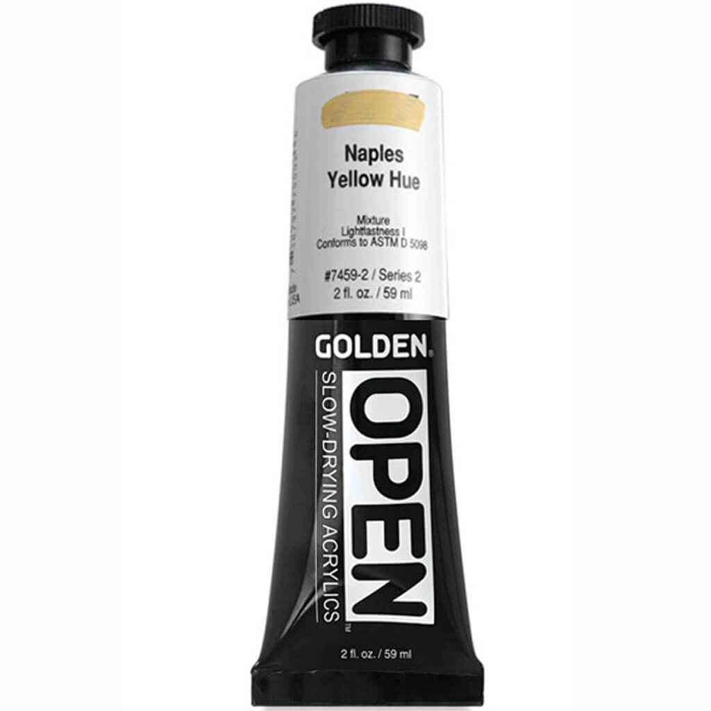 Golden Open Acrylic 2oz Series 2 Naples Yellow Hue