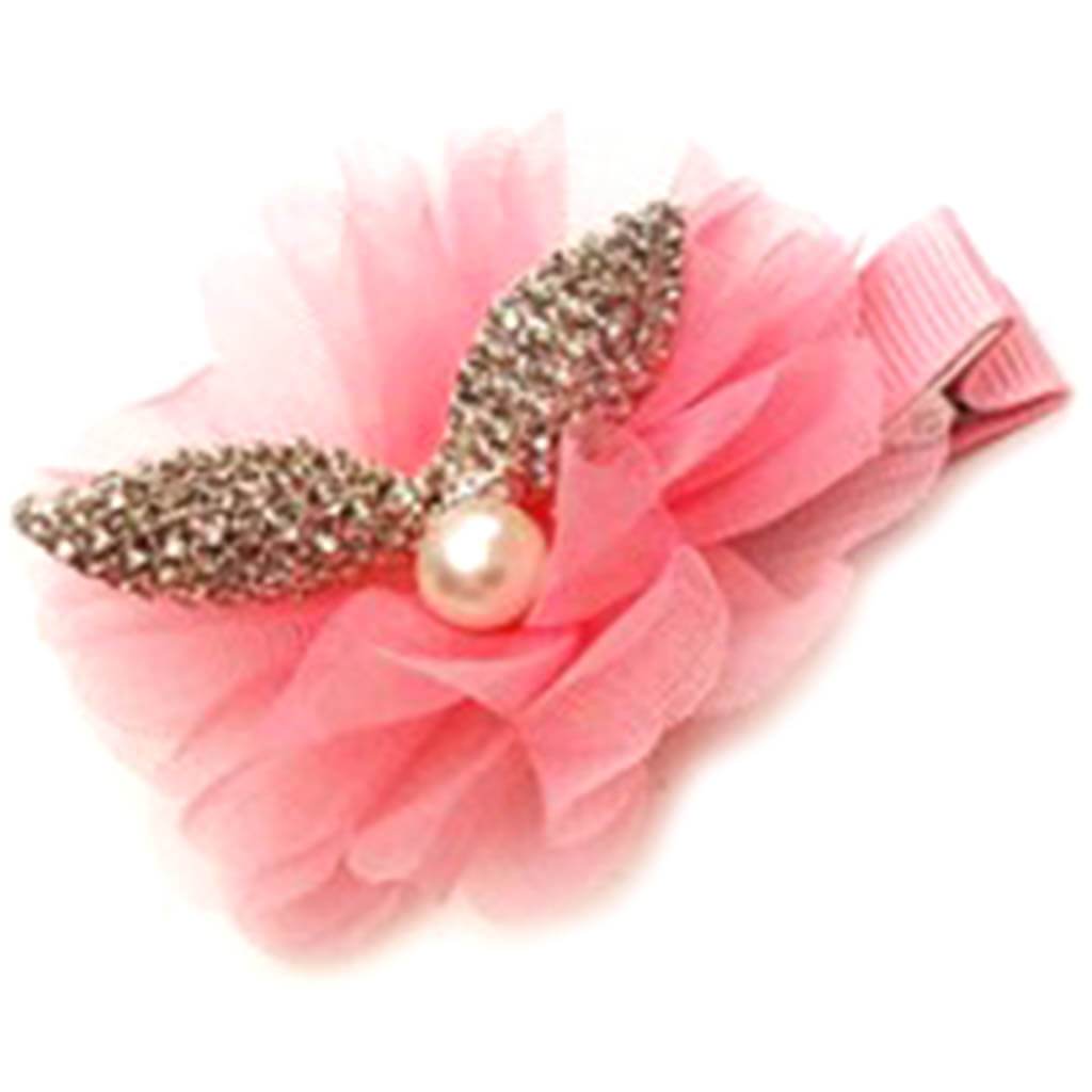 Baby Crystal Mermaid Tail or Bunny Ear Clip