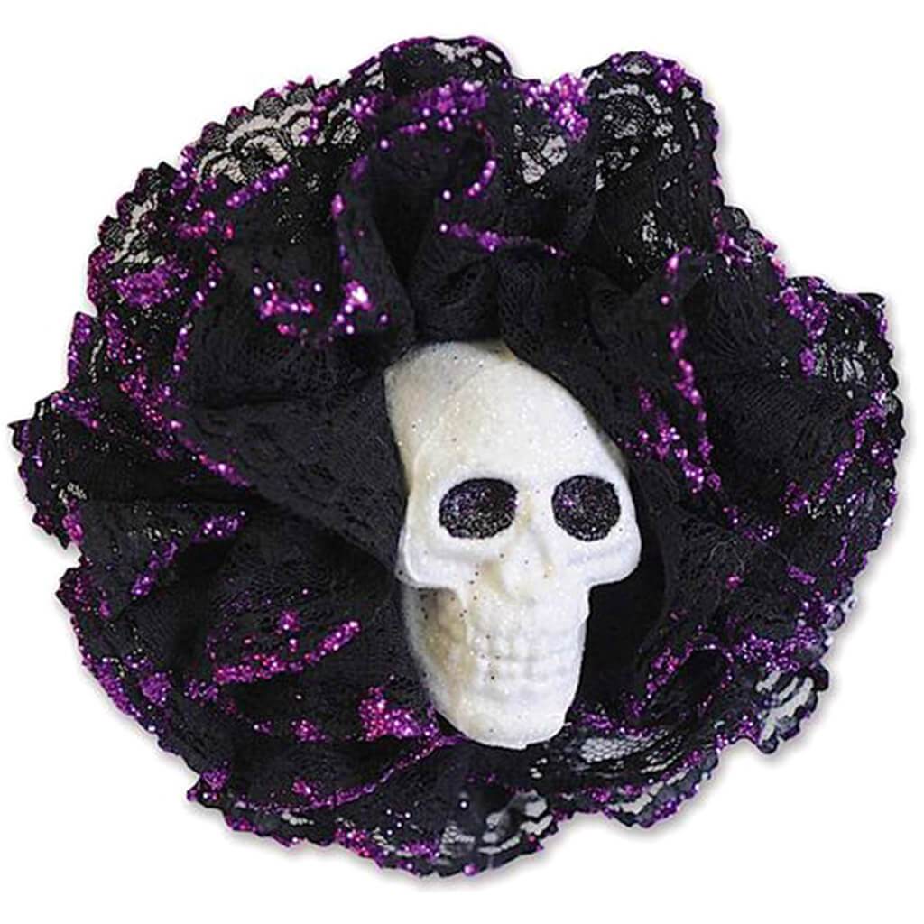 Skull Hair Clip