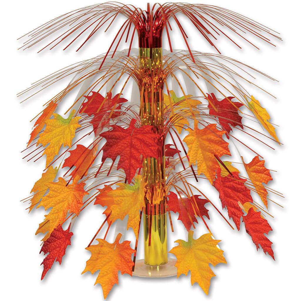 Fall Leaves Cascade Centerpiece