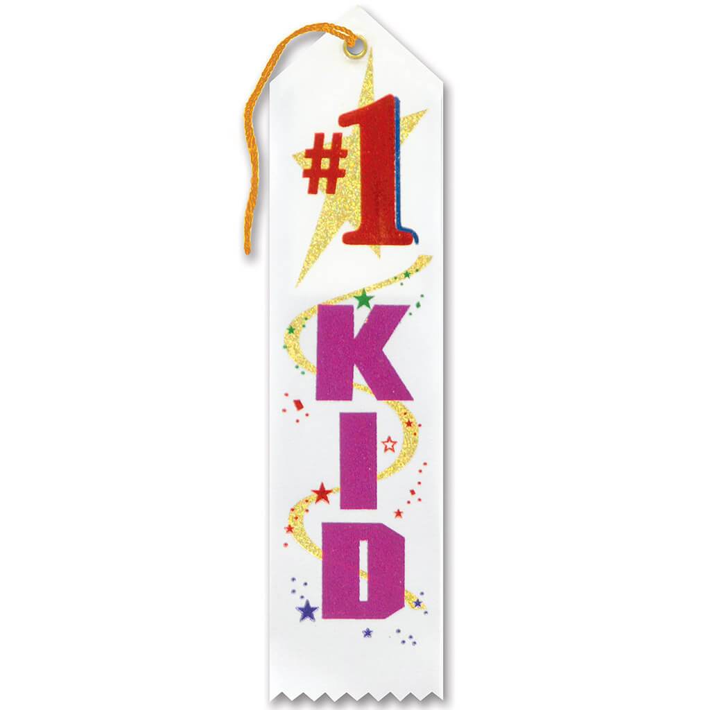 #1 Kid Award Ribbon