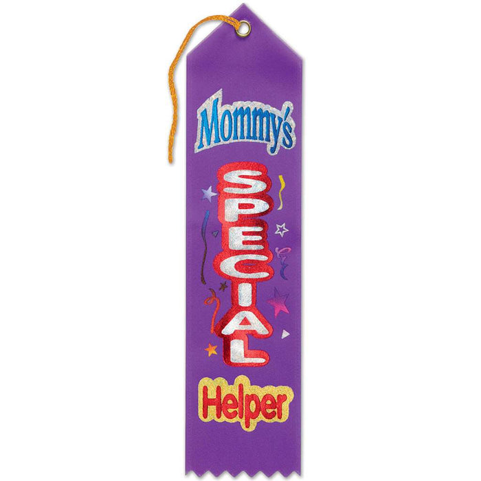 Mommy's Special Helper Award Ribbon