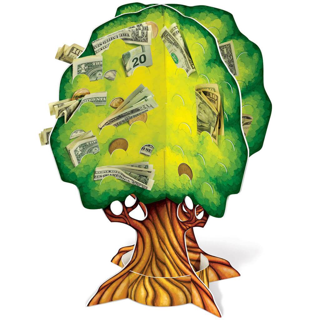 3-D Money Tree Centerpiece