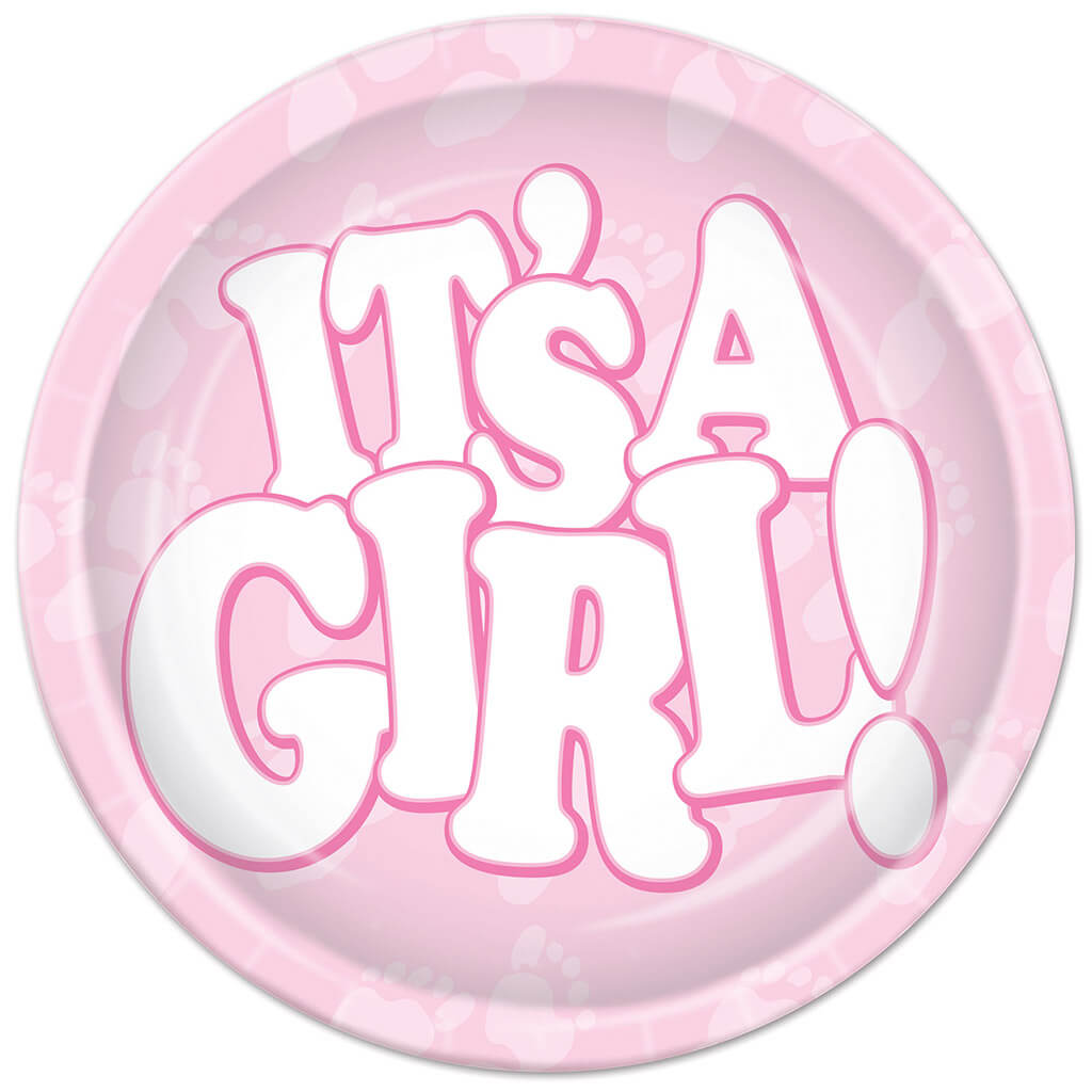 It&#39;s a Girl! Dinner Plates