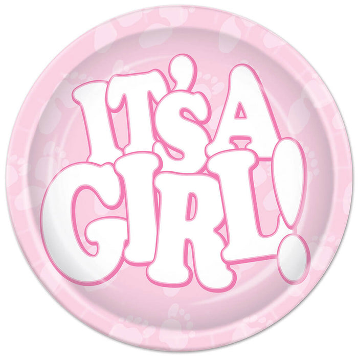 It's a Girl! Dinner Plates