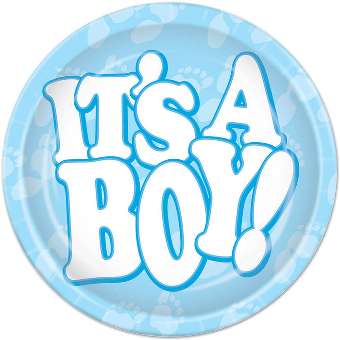 It's a Boy! Plates