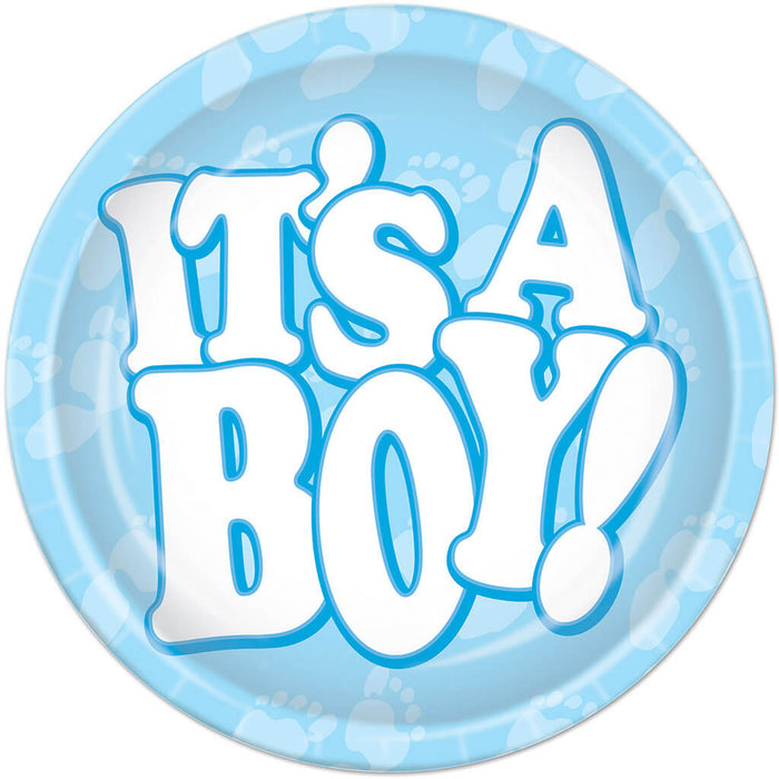 It's a Boy! Plates