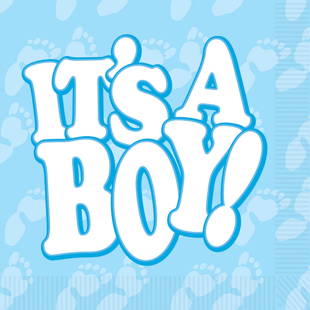 It&#39;s a Boy! Luncheon Napkins