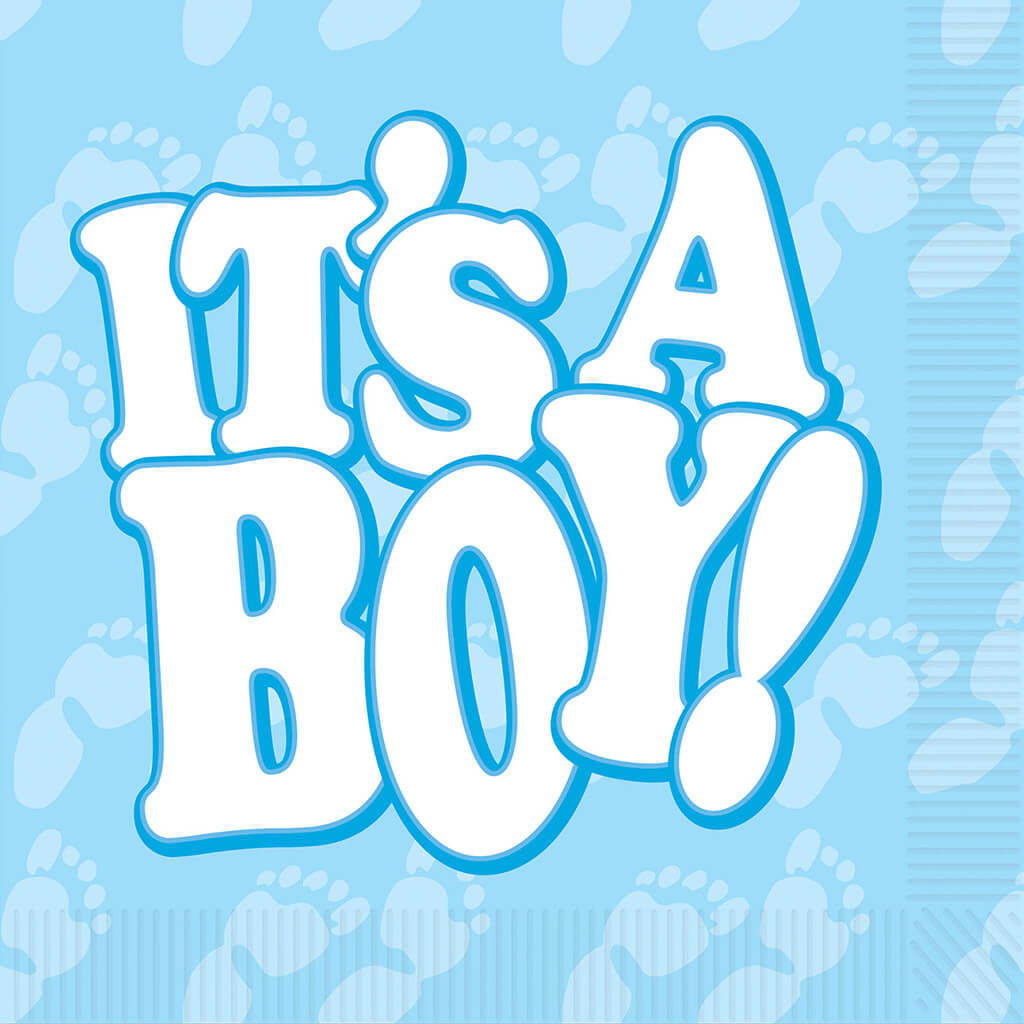 It&#39;s a Boy! Beverage Napkins