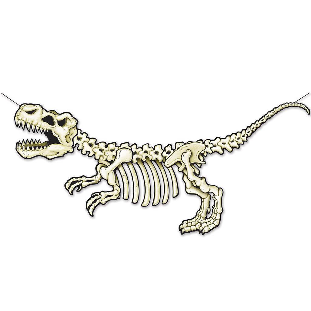 T-Rex Skeleton Streamer