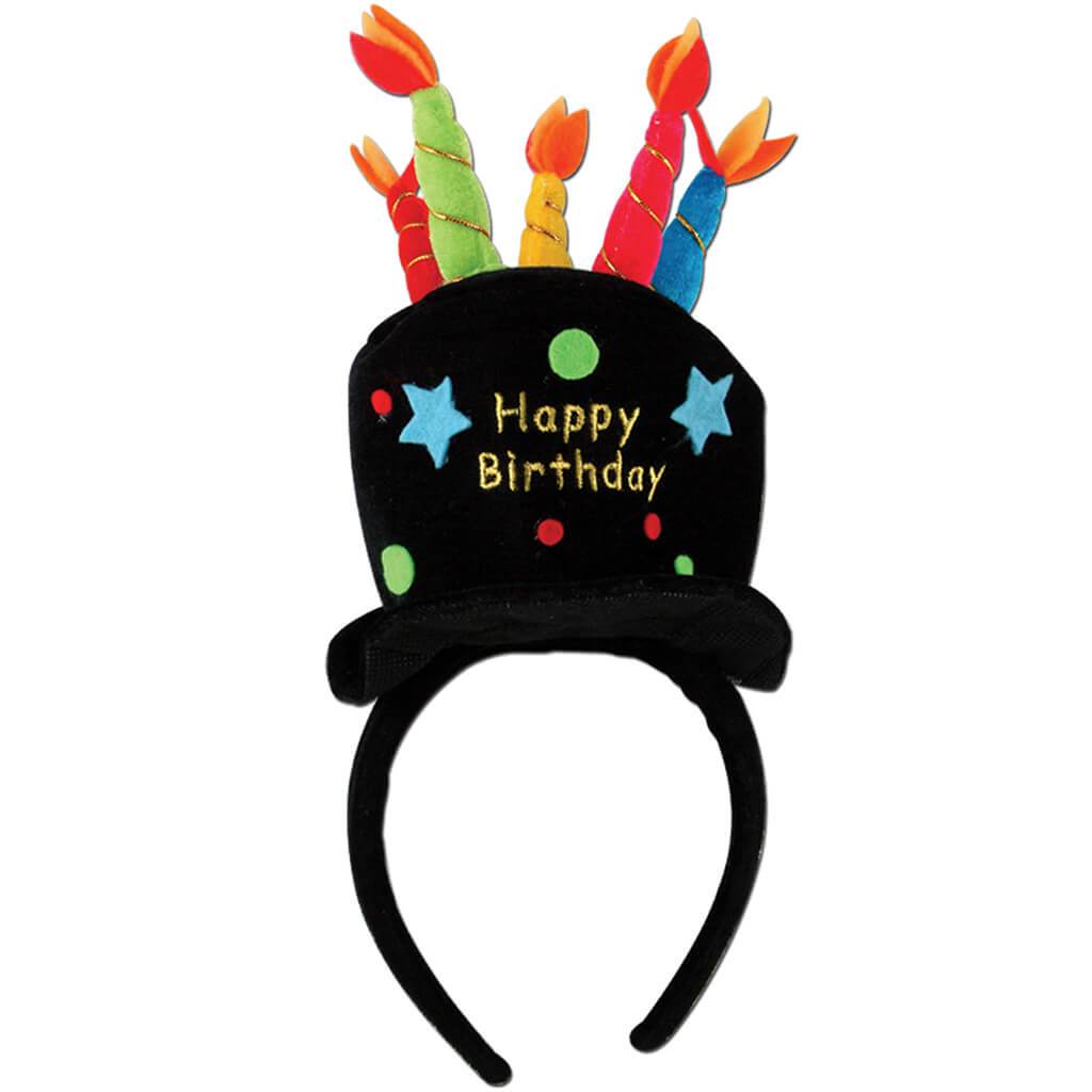 Birthday Cake Plush Headband