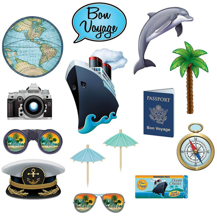 Bon Voyage Photo Fun Signs