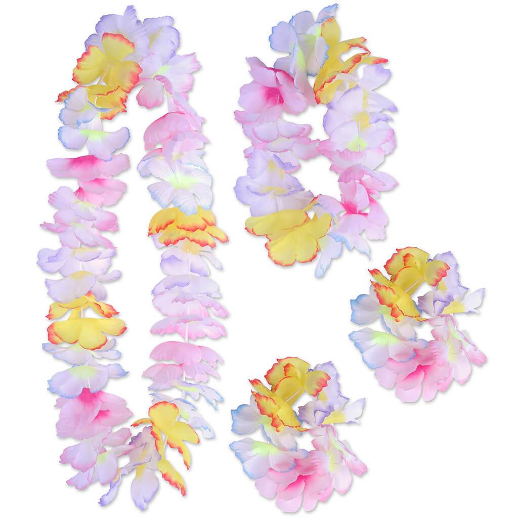 Paradise Floral Lei Set