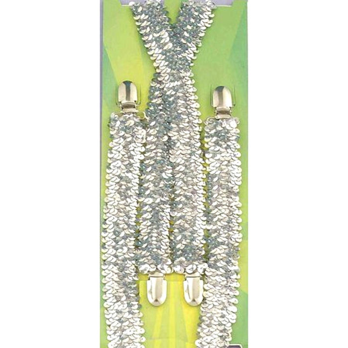 Sequin Suspenders