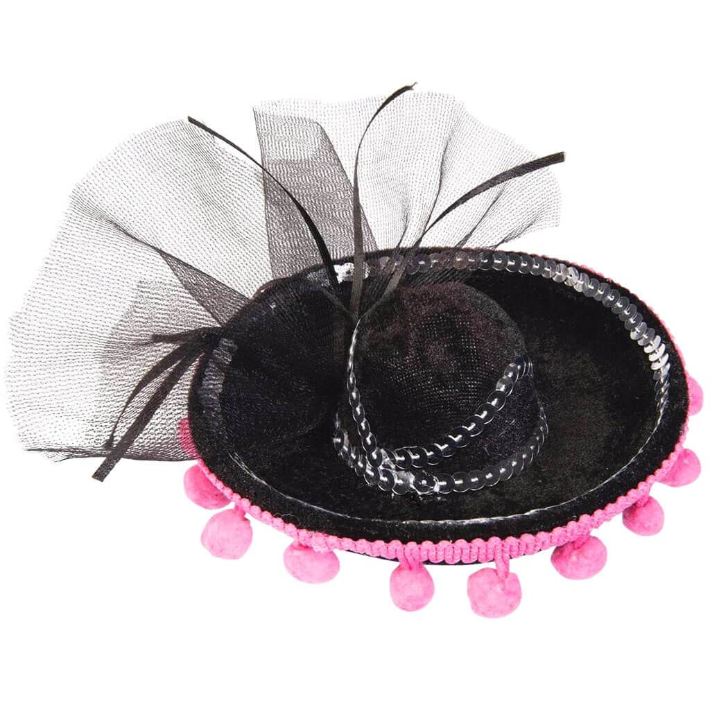 Day Of The Dead Mini Sombrero