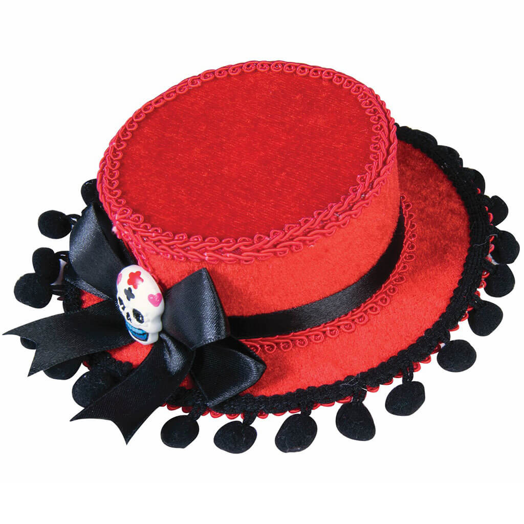 Day of the Dead Mini Gaucho Hat