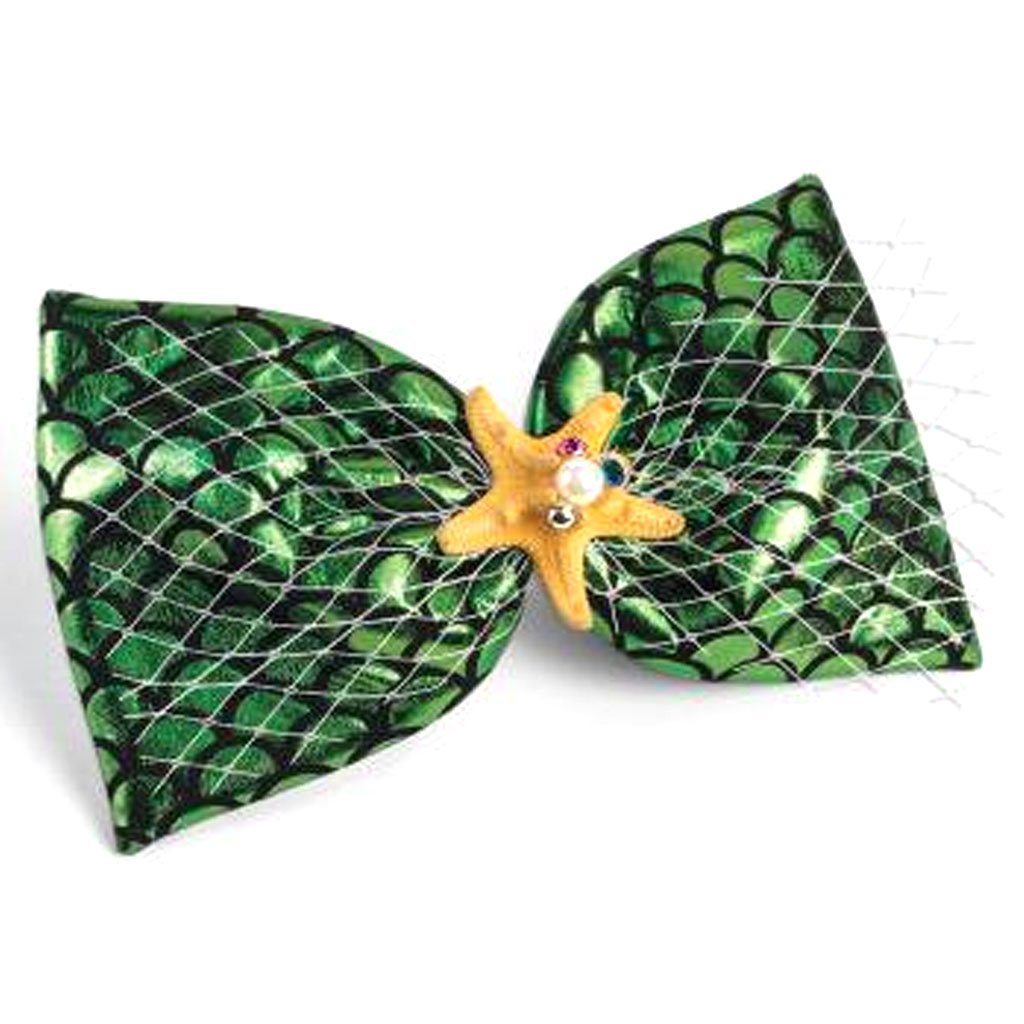 Green Mermaid Hairbow