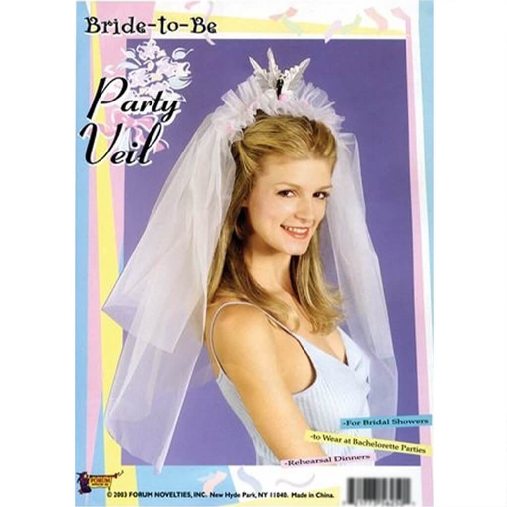Bride To Be Party Veil