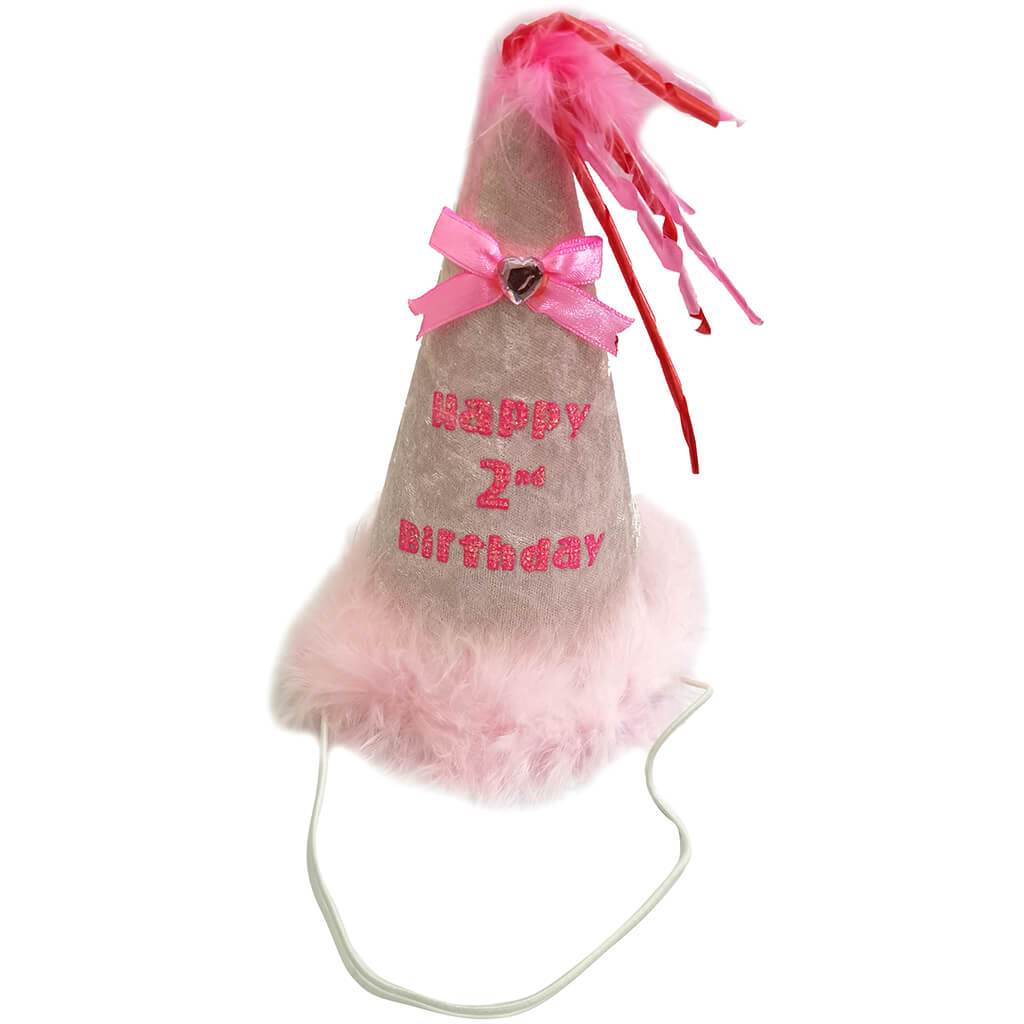 Baby&#39;s 2nd Birthday Pink Hat