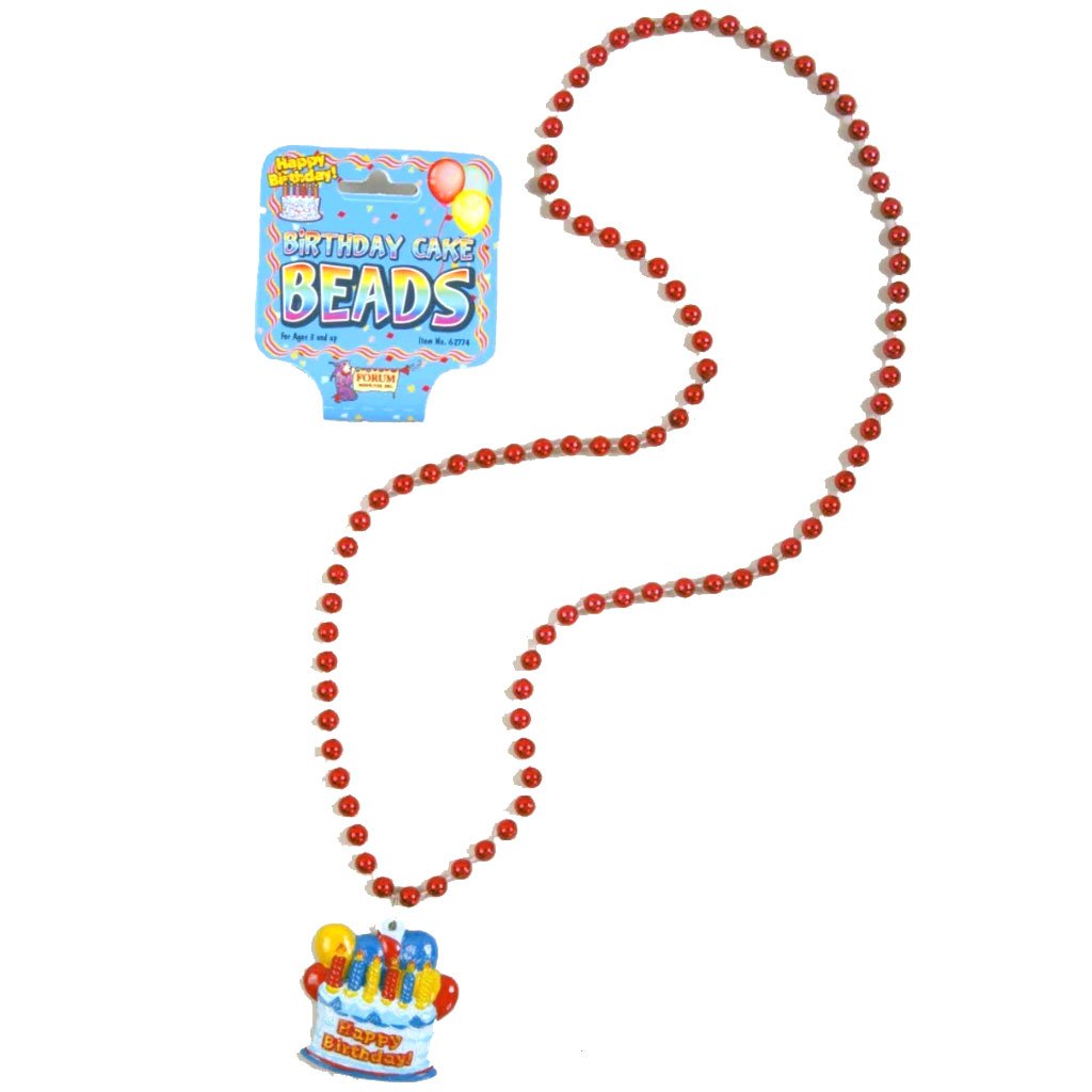 Happy Birthday Cake Beads