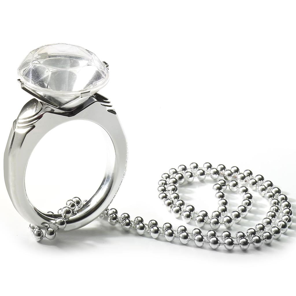 Bachelorette Jumbo Diamond Ring On Beads