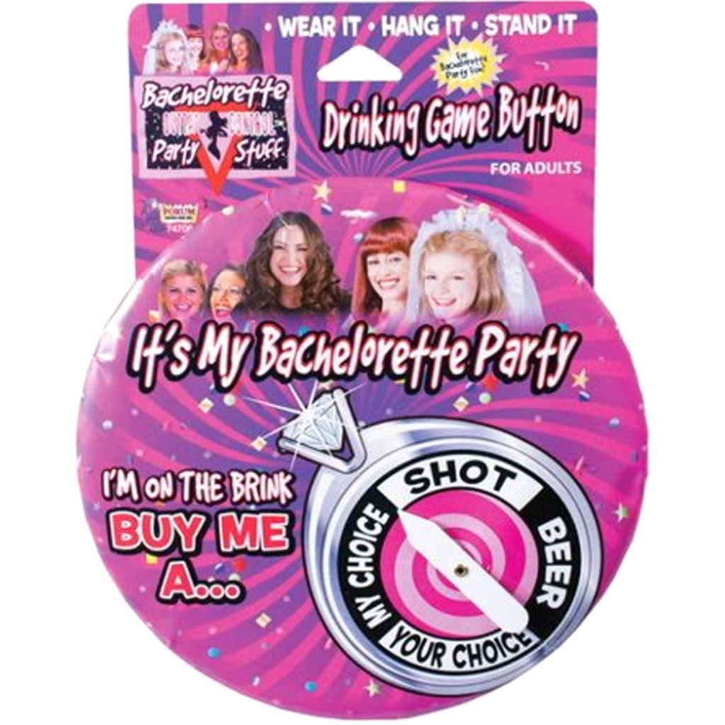 Bachelorette Drink Game Jumbo Button