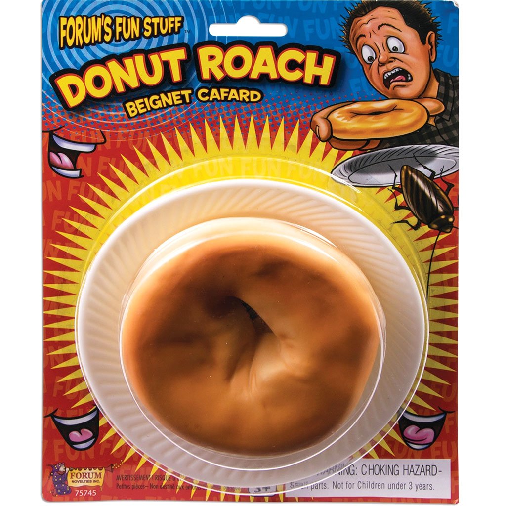 Fake Donut with Gross Roach