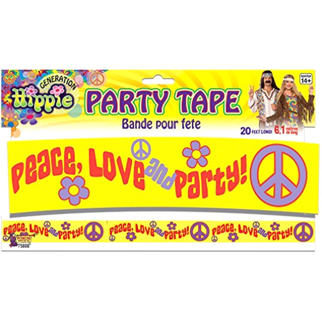 Hippie Decor Party Tape 20ft