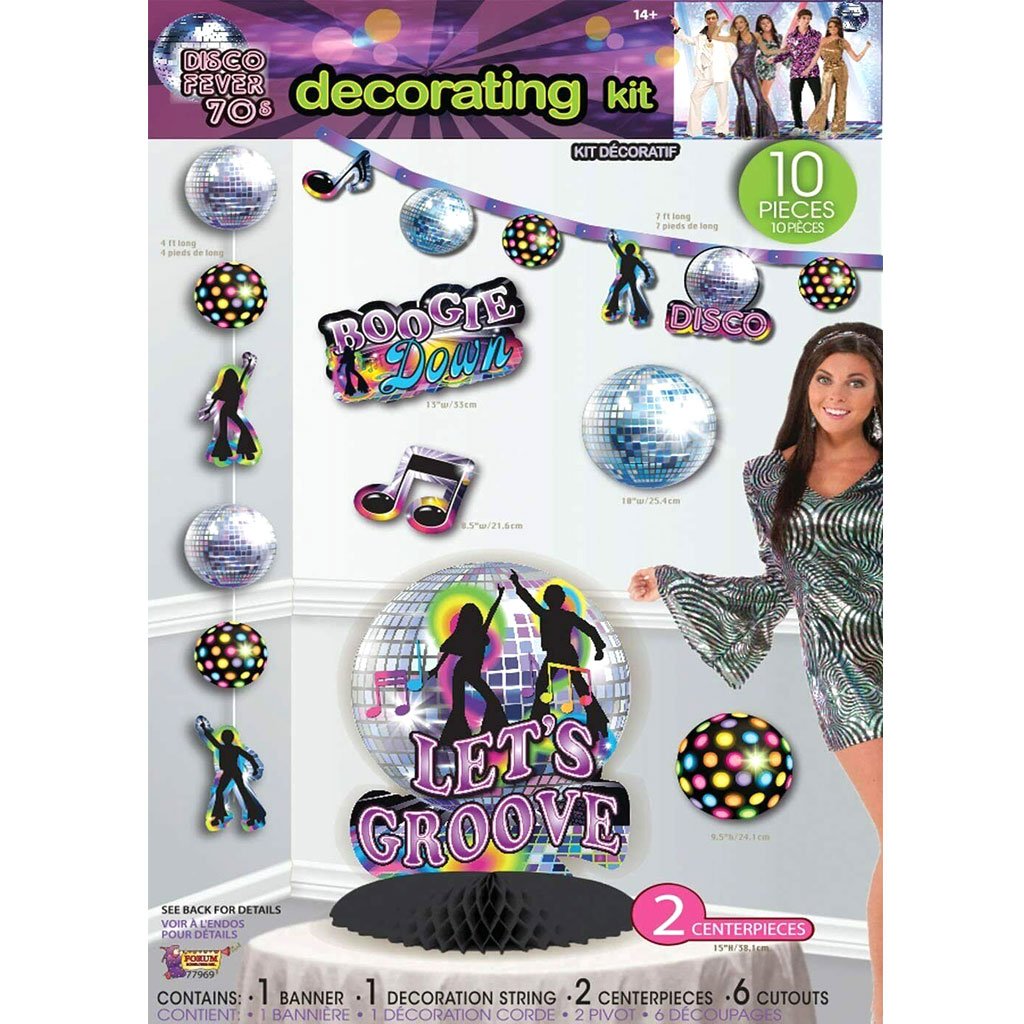 Disco Party Decorating Kit