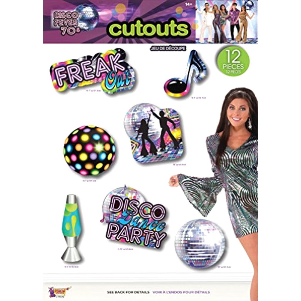 Disco Party Cut Out