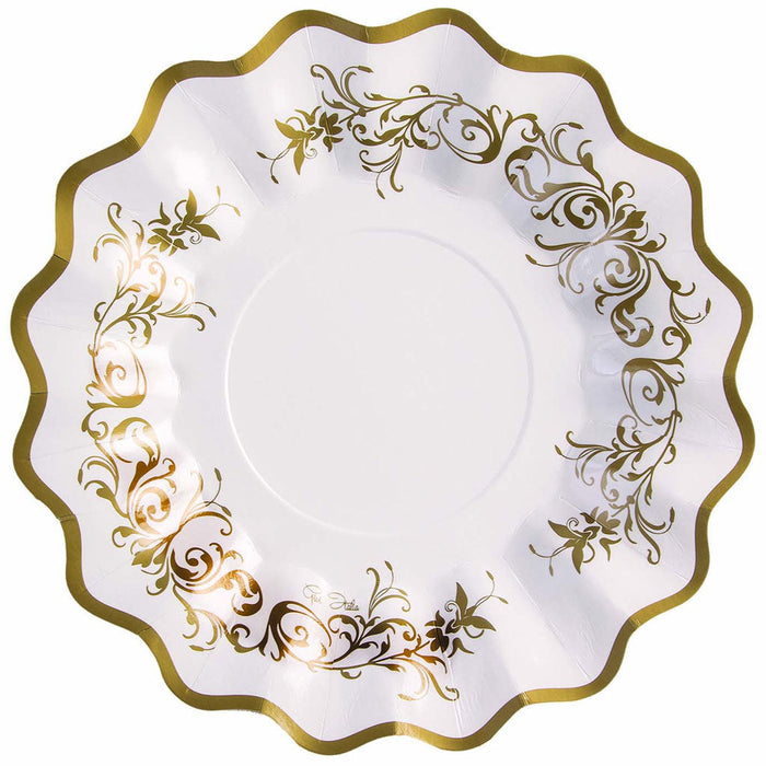 Classic Gold Plate 8.25in