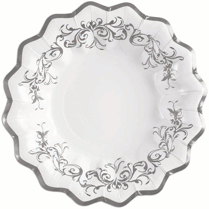 Classic Silver Bowl 9.5in