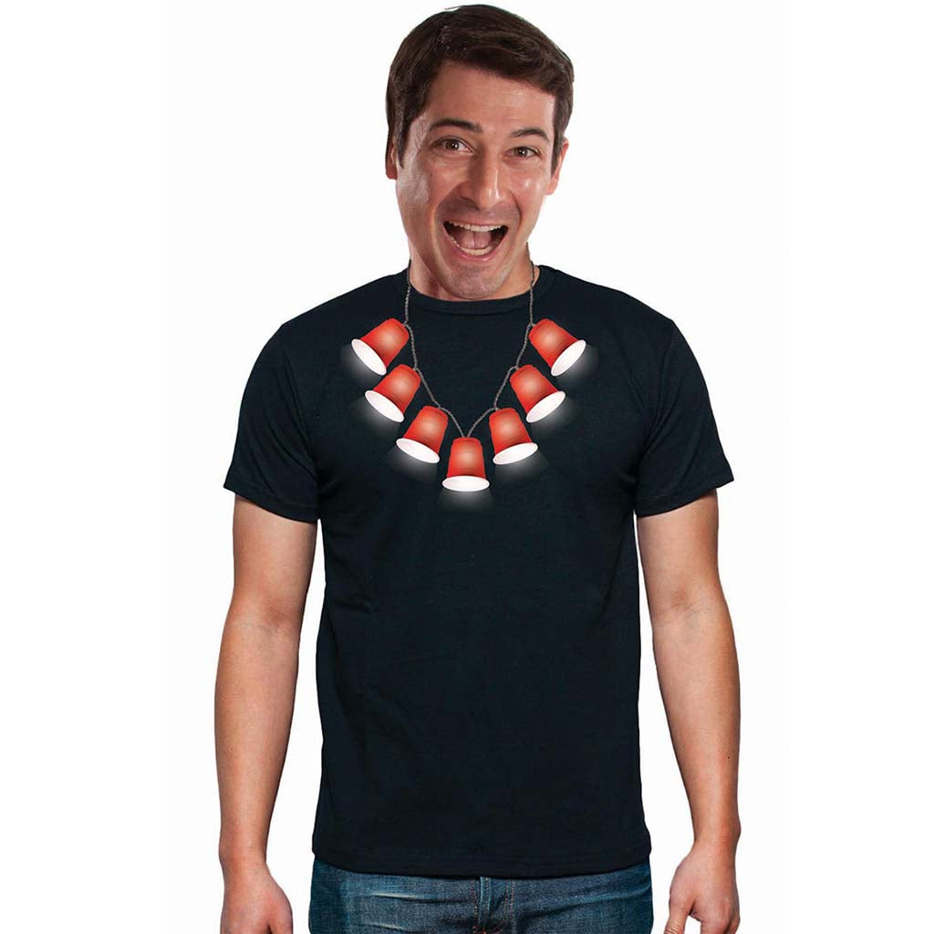 Light Up Shot Cups Necklace