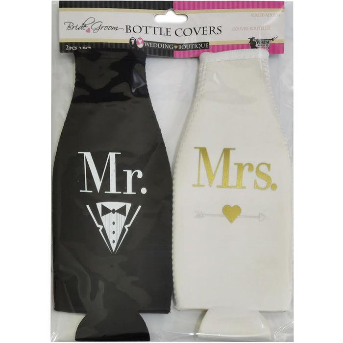 Mr. & Mrs. Bottle Cover Set