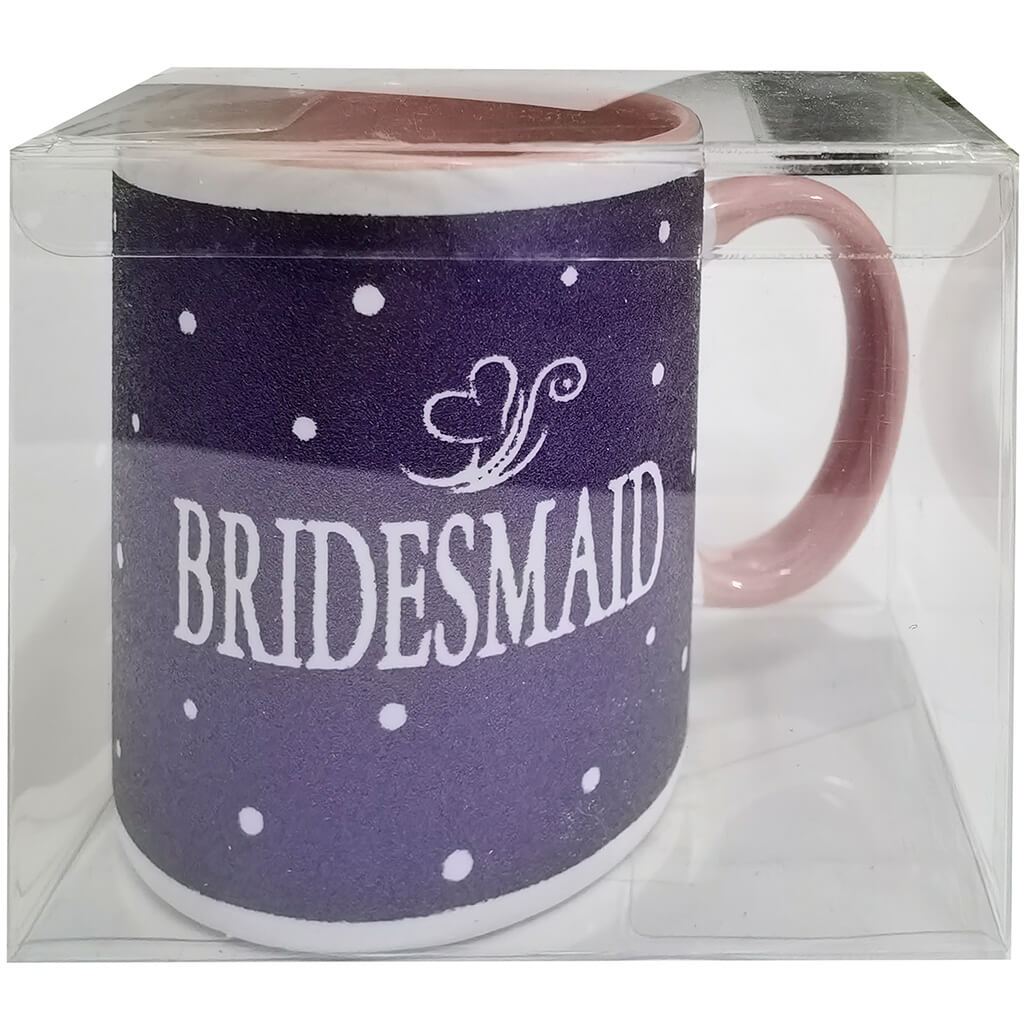 Bridesmaid Glitter Mug