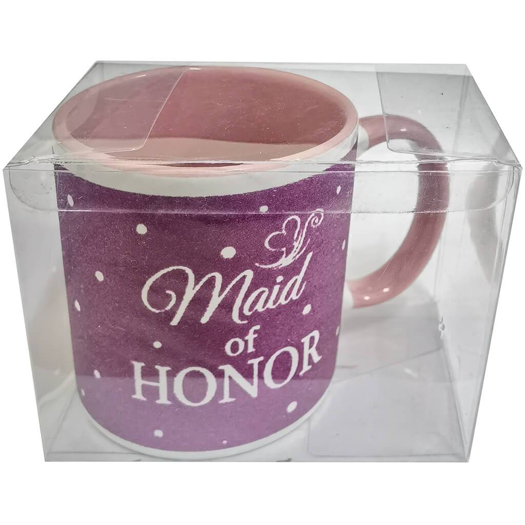 Maid of Honor Glitter Mug