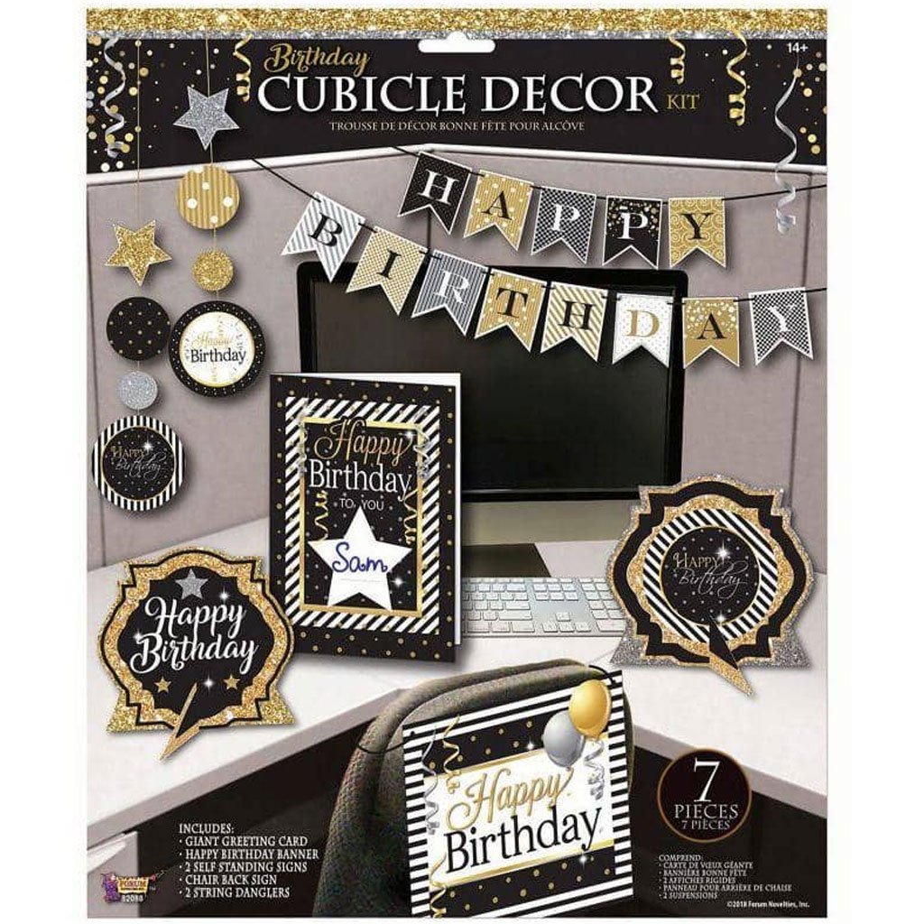 Happy Birthday Cubicle Decor