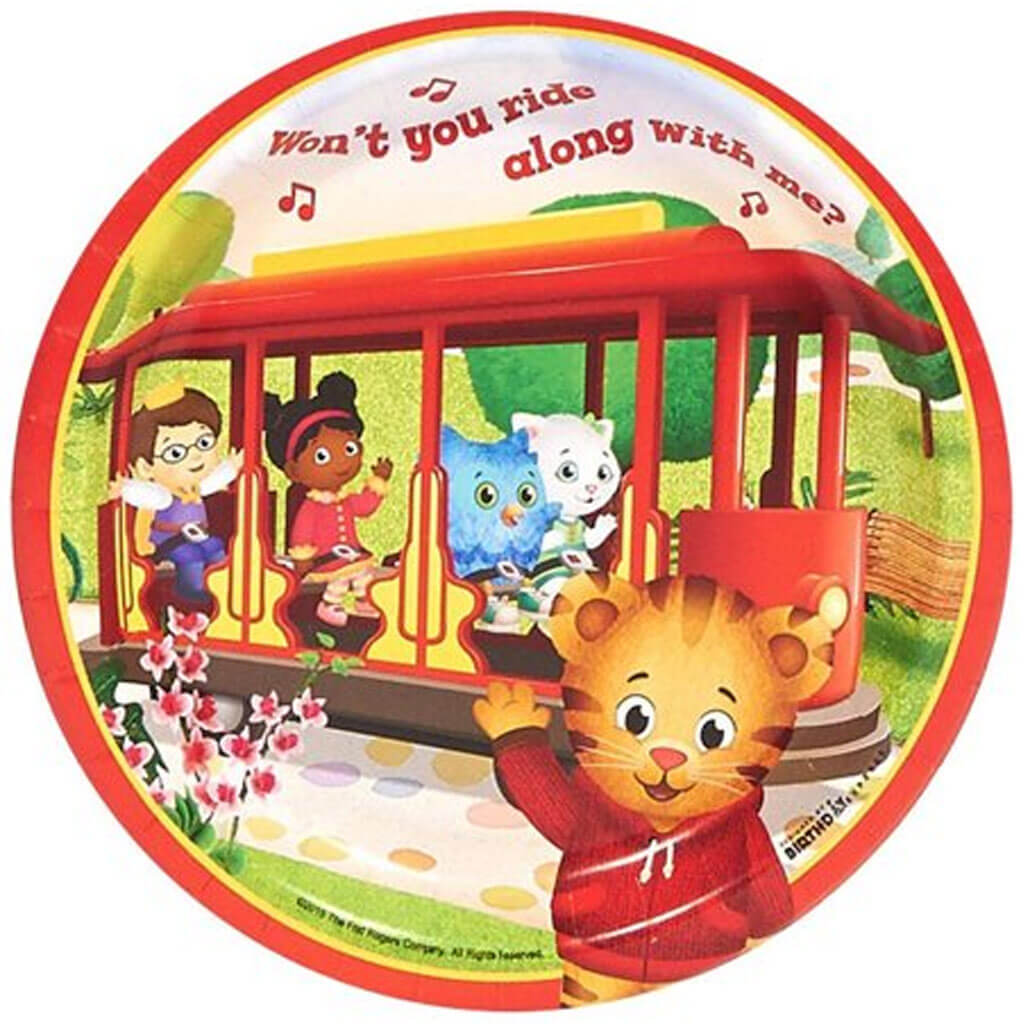 Daniel Tiger Dessert Plates