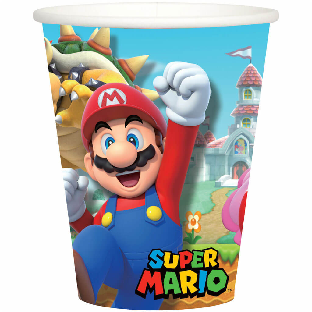 Super Mario Cups, 9oz