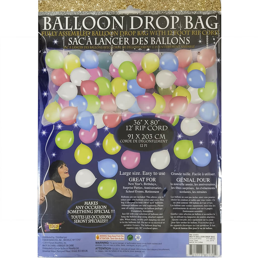 Balloon Drop Bag